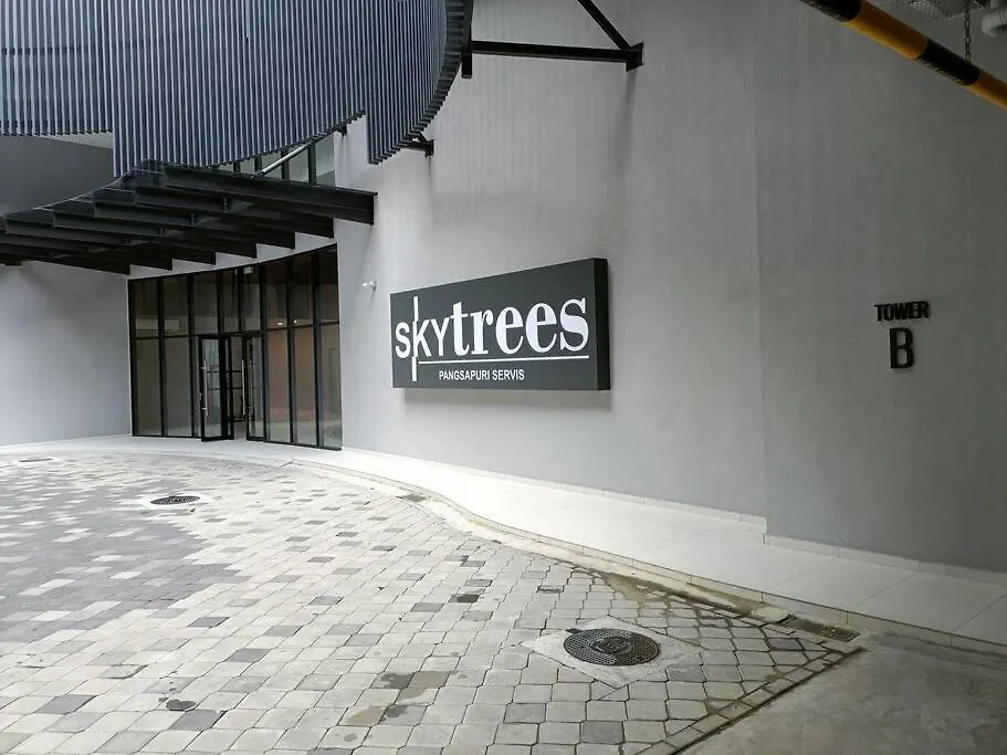 Sky Trees 2 Bedroom 1 Living Room Netflix Private Car Park Johor Bahru Apartamento