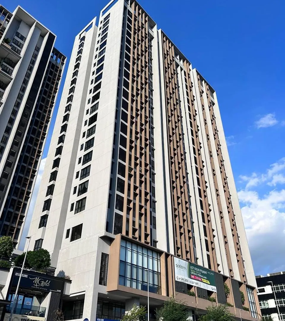 Sky Trees 2 Bedroom 1 Living Room Netflix Private Car Park Johor Bahru Apartamento
